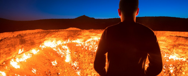 Here's what it's like to get up close and personal with the 'Door to Hell'