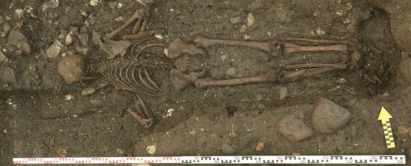 Archaeologists finally have clues about the identity of the mysterious 'face-down' skeleton