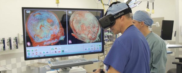 A team of ex-fighter pilots have invented a new way for surgeons look inside brains