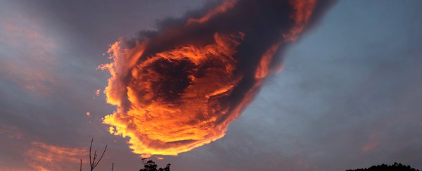 Here's what caused this weird 'fireball' cloud over a Portuguese island last week
