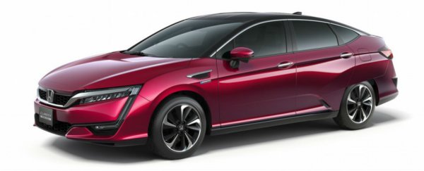 Honda just unveiled its new hydrogen-powered car