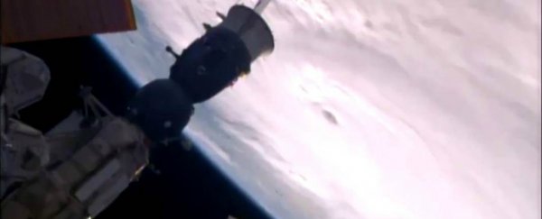 NASA releases terrifying footage of Hurricane Matthew from space