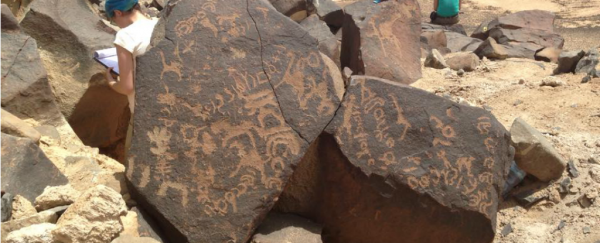 Thousands of ancient inscriptions suggest life once flourished in Jordan’s Black Desert