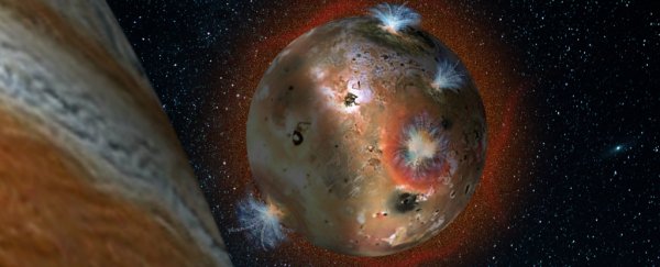 Io's atmosphere just collapsed
