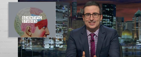 John Oliver just totally nailed the reason so much science coverage sounds like bullsh*t
