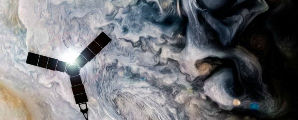 NASA's $1 Billion Probe Just Sent Back Mind-Meltingly Gorgeous New Images of Jupiter