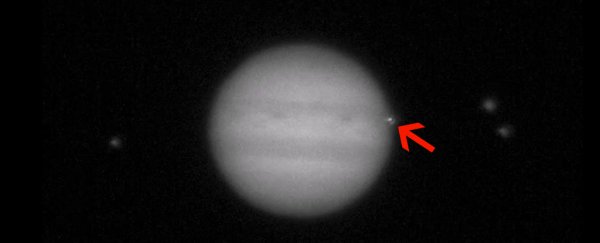 Something just smashed into Jupiter