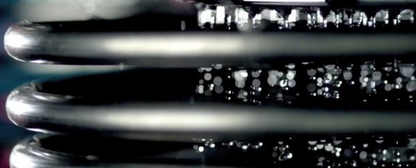 WATCH: How to make electrical sparks just using running water