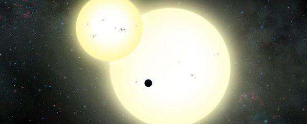 Scientists just discovered the largest 'Tatooine' planet yet orbiting two suns
