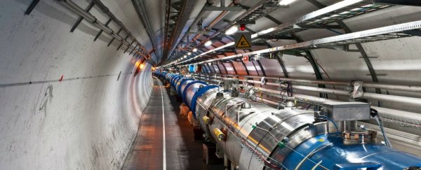 A physicist has a new hypothesis to explain the LHC's mysterious results