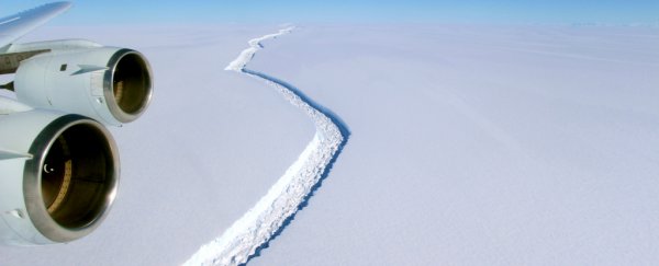 An iceberg the size of Delaware is about to break off from Antarctica, and it's really bad news