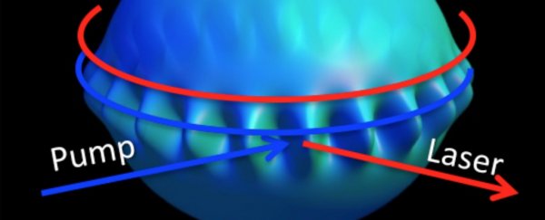 Researchers have made the first laser out of water and light