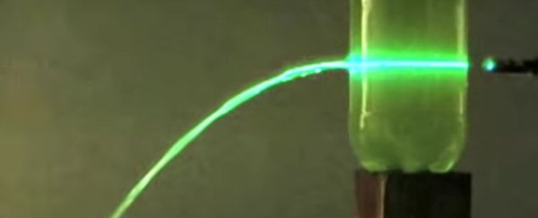 WATCH: This is how you trap a laser beam in water