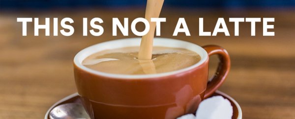 Watch: How to make a frothy 'latte' with no espresso and no milk