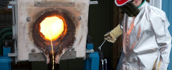 Whoa, scientists are making lava in the lab so they can blow it up
