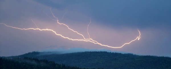 Oklahoma had the longest lightning strike on record