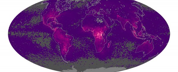 NASA map reveals where lightning occurs most on the planet