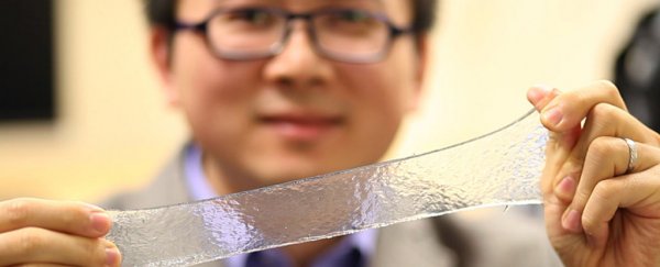 This stretchy, drug-delivering gel could be the Band-Aid of the future