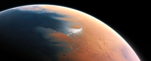 Giant tsunamis might have shaped the ancient Martian landscape