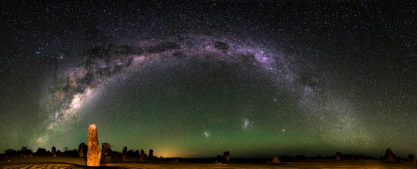 Happy Galactic Tick Day! You just moved around the Milky Way