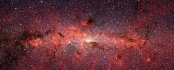 A giant X-shaped structure has been found at the centre of the Milky Way