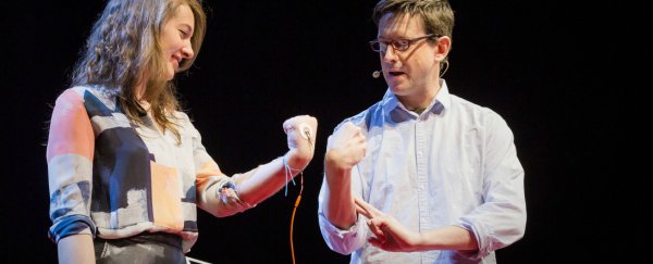 WATCH: Here’s how to control someone else’s arm with your mind