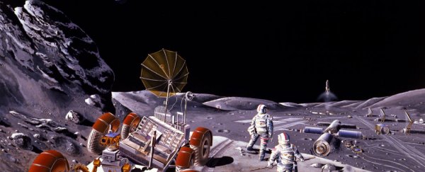 The Moon’s first settlers could live in city-sized lava tubes