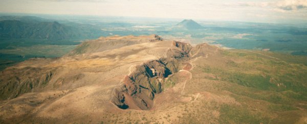 Scientists discover magma building up below a town in New Zealand