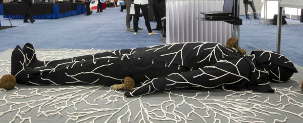 This mushroom suit digests your body after you die