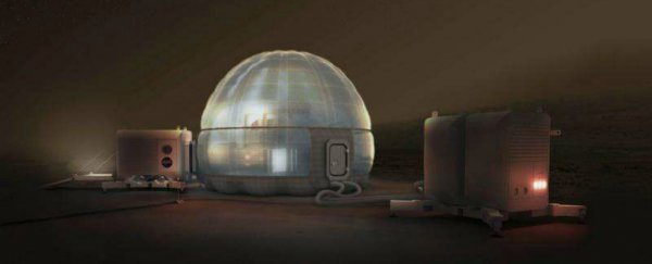 NASA just released its incredibly cool concept for houses on Mars