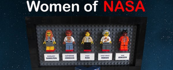 Come quick, Lego's thinking about making a female NASA scientist range