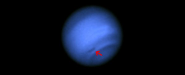 Hubble just found a 'dark vortex' on Neptune
