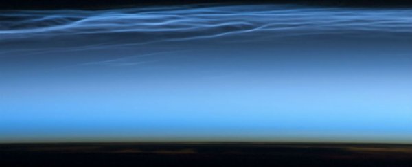 Strange, electric blue clouds have appeared over Antarctica way earlier than expected