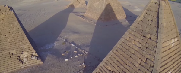 WATCH: Incredible drone footage of Sudan’s mysterious Nubian pyramids