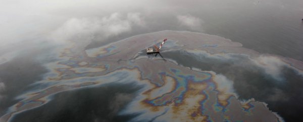 This new fabric can help clean up oil spills in the open ocean