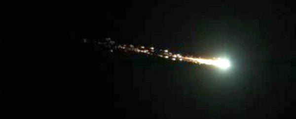 The largest fireball since Chelyabinsk exploded over the Atlantic - but nobody saw it