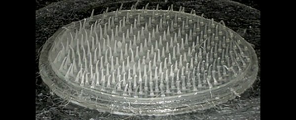 This dissolvable patch can painlessly deliver vaccines without needles