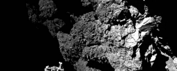 Philae found organic molecules in its 60 hours on a comet