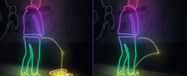 San Francisco is using water-repellent paint to deter public urinators