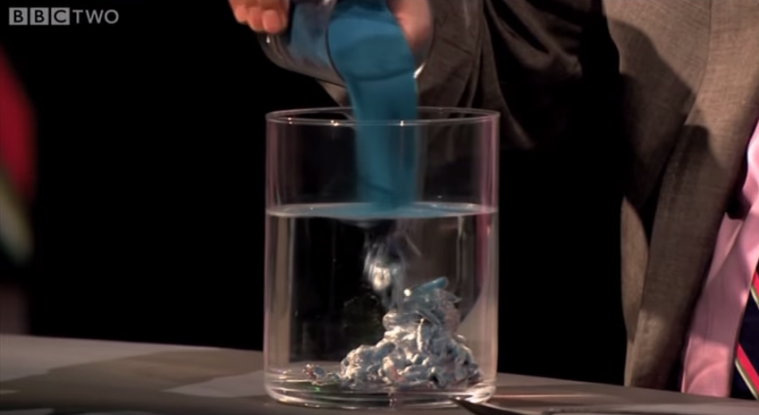 hydrophobic sand in water