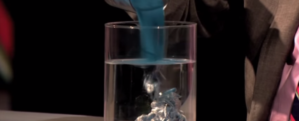 WATCH: Here's what happens when hydrophobic sand is dropped in water