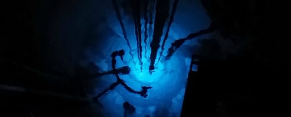 This poor kid literally dropped his phone in a nuclear reactor