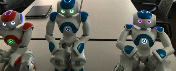A robot has just passed a classic self-awareness test for the first time