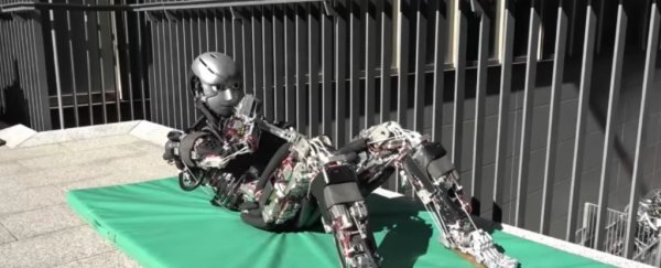 Scientists Have Built a Robot That Actually Sweats While Exercising