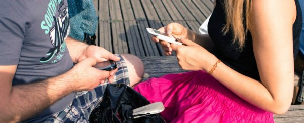 Sexting might actually be a sign of a committed relationship