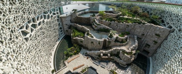 Shanghai’s new Natural History Museum looks like a crazy ancient fortress