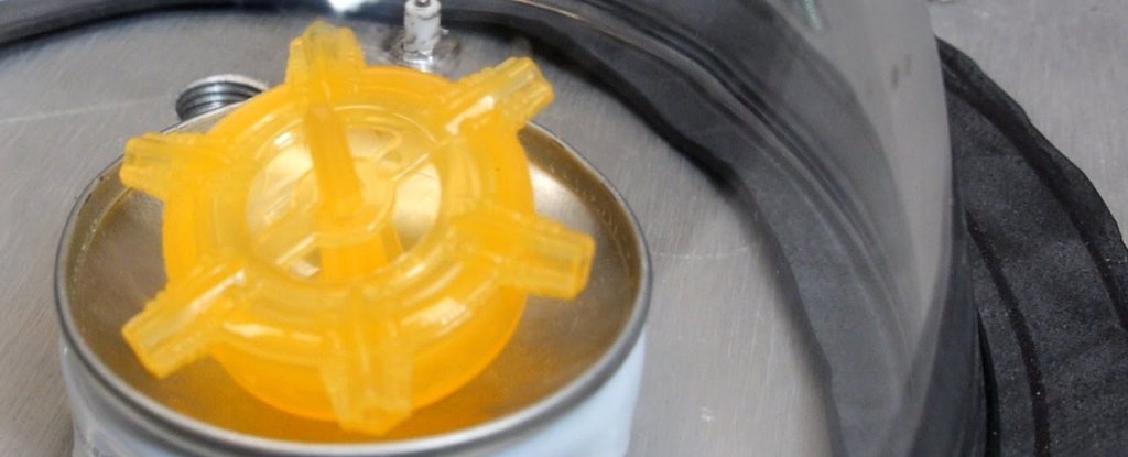 WATCH A Spinning Top Just Won't Quit Inside a Vacuum Chamber