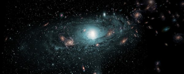 Scientists have discovered hundreds of nearby galaxies that were hidden by the Milky Way