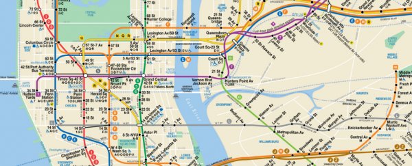 This simple trick uses the New York subway to convert Fahrenheit to Celsius