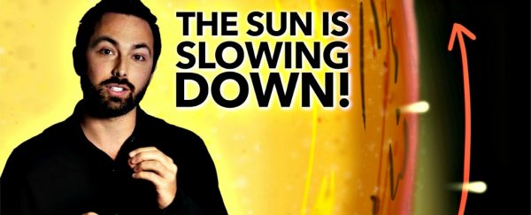 This video explains the bizarre reason our Sun is slowing down